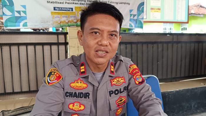 Kapolsek-Tanjung-Senang-Iptu-Chaidir-Jamin-diwawancarai